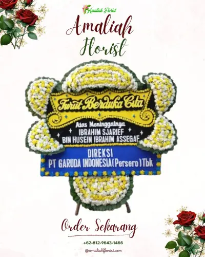 Papan Bunga Duka di Kemaraya